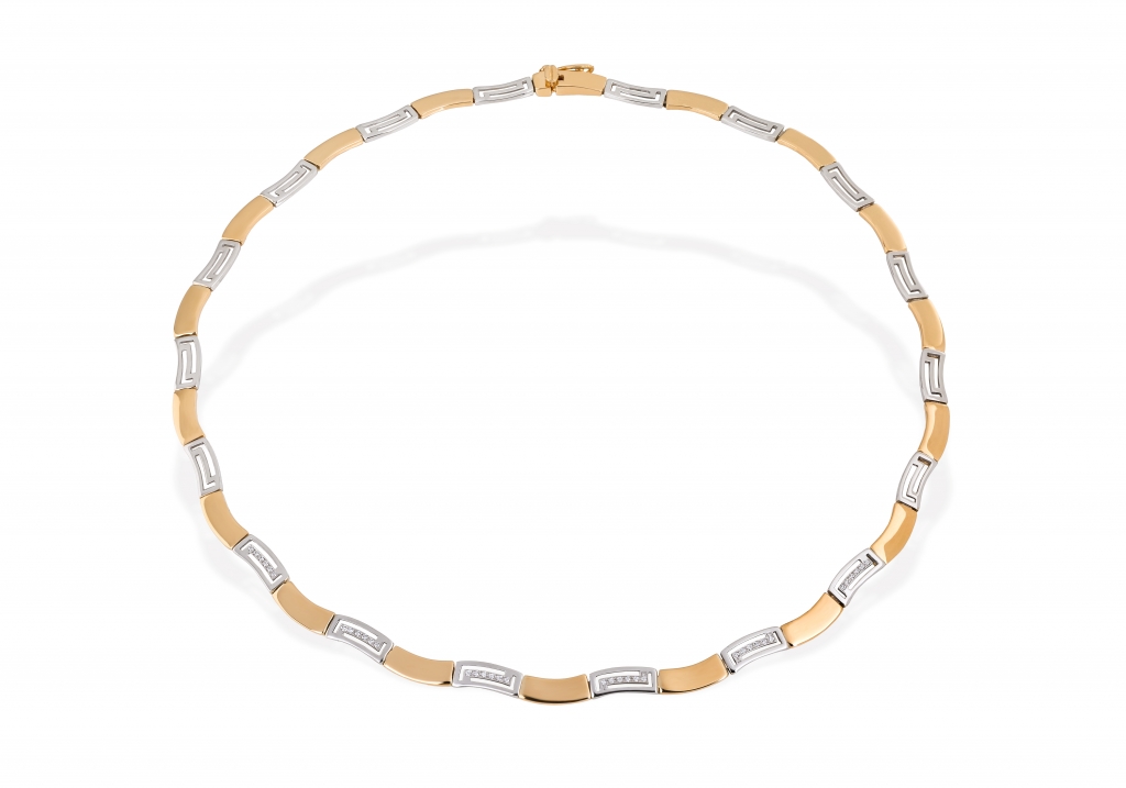 Volta Ouro Bicolor Pedras Zirc Nias Fr Jewels